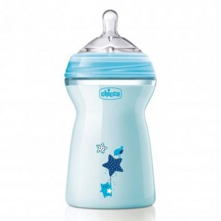 Chicco Biberon Natural Feeling Boy 6 мес. + 330 мл