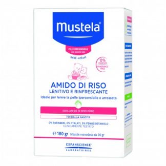 MUSTELA Крахмал Рис 180гр.