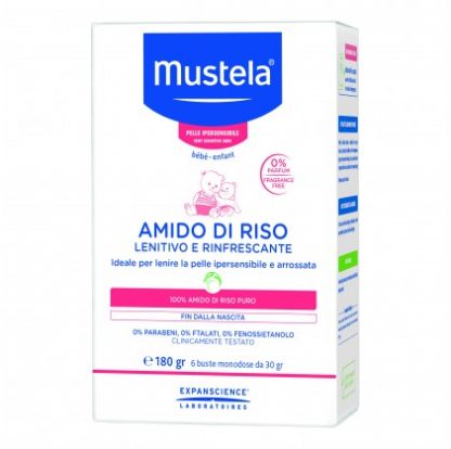 MUSTELA Крахмал Рис 180гр.