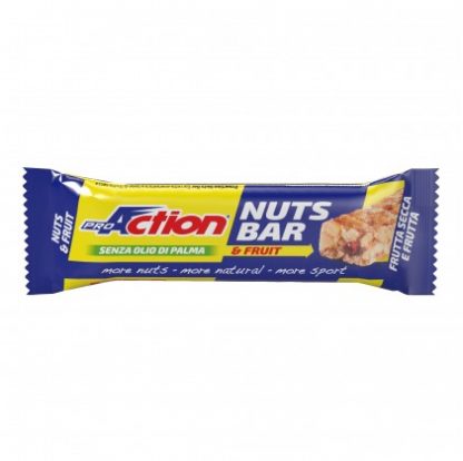 PROACTION NUTS FRUIT BAR 30G