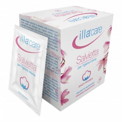 Салфетка ILLA CARE INTIMATE WIPE 14PZ