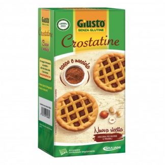 Giusto Gluten Free Tarts Cocoa Hazelnut 180гр