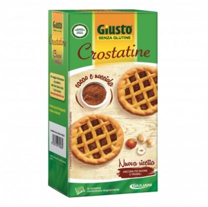 Giusto Gluten Free Tarts Cocoa Hazelnut 180гр