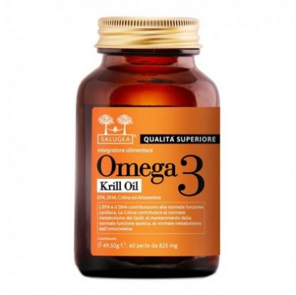 SALUGEA OMEGA 3 МАСЛО КРИЛЯ 60PRL