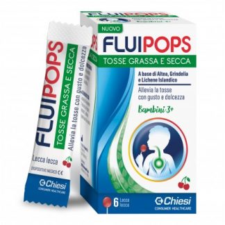 Fluipops 6 леденец от кашля