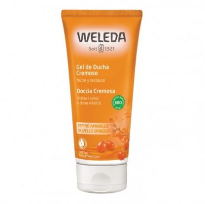 Крем для душа Weleda с облепихой 200 мл