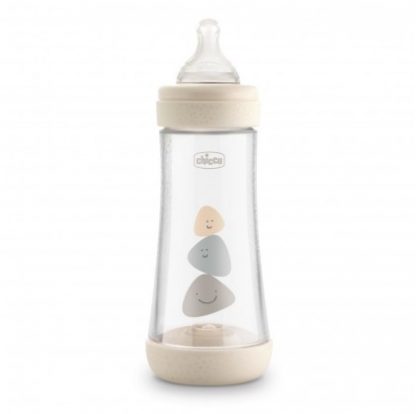 Chicco Biberon Perfect 5 3 Holes Silicone Unisex 300мл Силиконовый