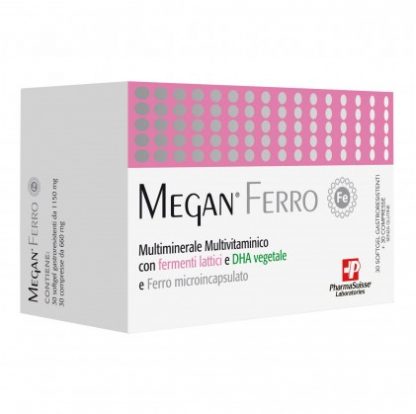 MEGAN Iron 30Softgel + 30Cpr