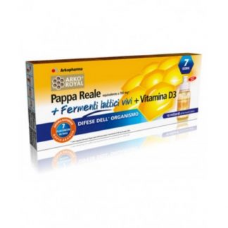 ARKOPHARMA маточное молочко + живые молочные ферменты + флаконы D3