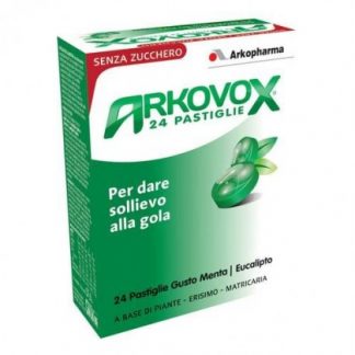 ARKOVOX 24 Эвкалиптовые мятные таблетки без сахара