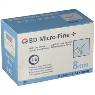 Назад Bd MicroFine G31 8 мм 100 шт.