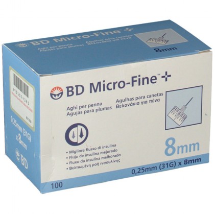 Назад Bd MicroFine G31 8 мм 100 шт.
