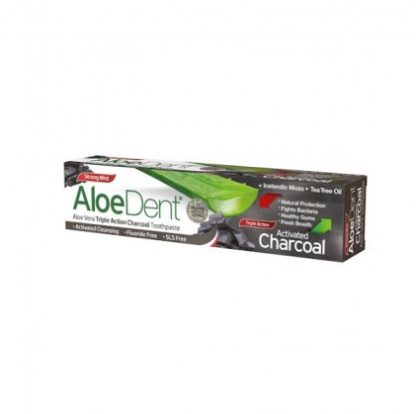 Древесный уголь тройного действия Aloedent