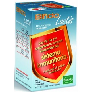 BIFIDOLACTIS 20 жевательных таблеток