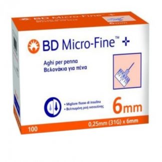 Иглы Bd Microfine 100 31g 6 мм