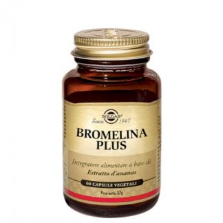 Solgar Bromelina Plus 60 вегетарианских капсул