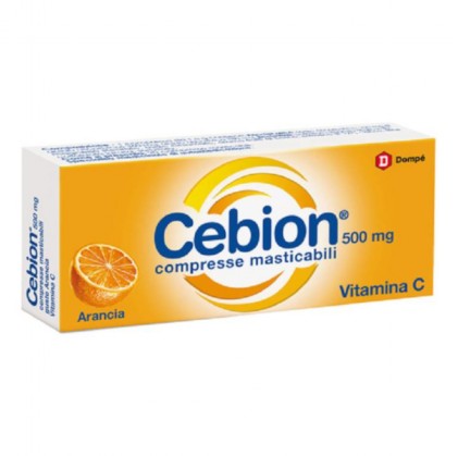 Cebion Vitamin C 20 жевательных апельсиновых таблеток