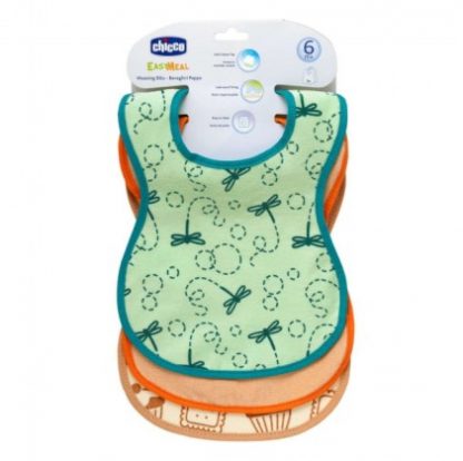 Chicco Bibs Jelly Neutral 6 мес. + 3 человека