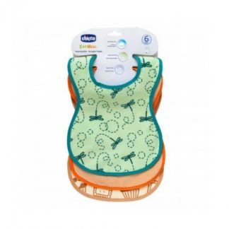 Chicco Baby Bib 6 месяцев Девушка 3 пецци