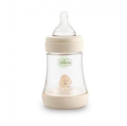 Chicco бутылочка Perfect 5 силиконовая, 1 отверстие, унисекс 150 мл