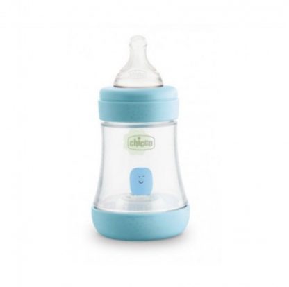 Chicco бутылочка Perfect 5 2 Holes Silicone Boy 240мл