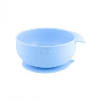 Чаша Chicco с присоской Silicone Boy 6 мес. +