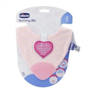 Chicco Gummy Pink Teether 2 мес. +