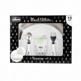 Chicco Pappa Set BlackWhite 18м + Киты