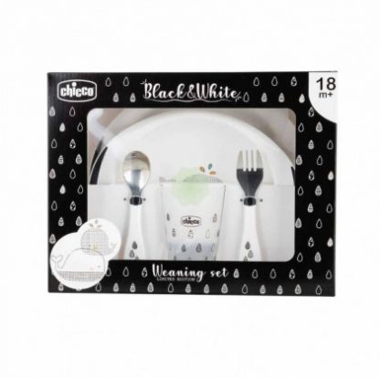 Chicco Pappa Set BlackWhite 18м + Киты