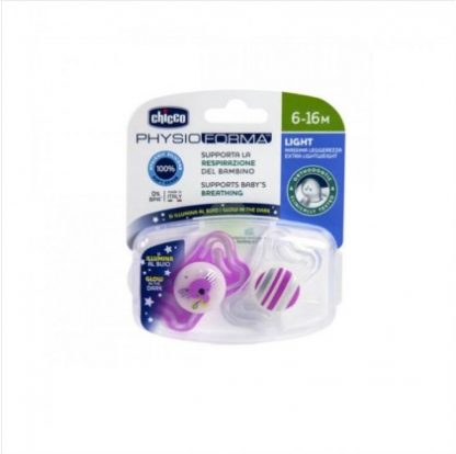 Chicco Succhicco Light Luminous Silicone 6м 2 Пецци