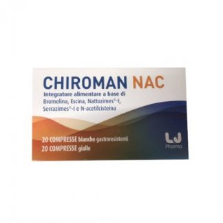 Chiroman Nac 20 таблеток + 20 капсул