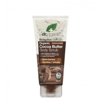 Скраб для тела Dr Organic Cocoa B Body Scrub