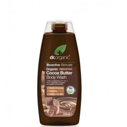 Гель для душа Dr Organic Cocoa B Body Wash