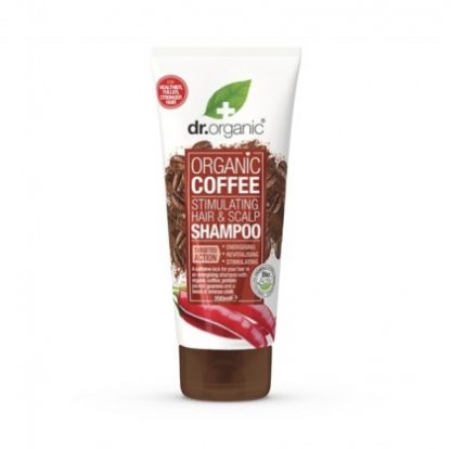 Шампунь Dr Organic Coffee Стимулирующий шампунь