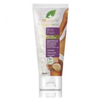 Dr Organic M-glow отшелушивающее средство перед загаром