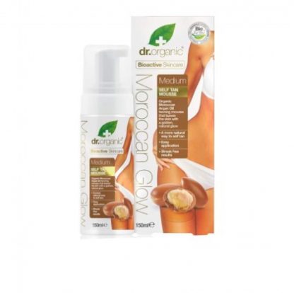 Dr Organic M-glow Tan Мусс Темный