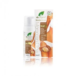 Dr Organic M-Glow Tan Мусс средний