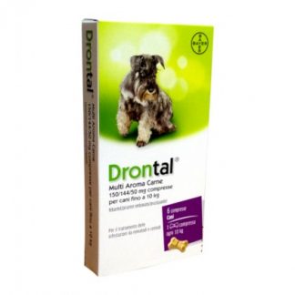 Drontal Multi Aroma Meat 6 таблеток для собак