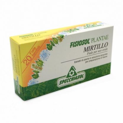 Fisiosol Plantae Blueberry 20 флаконов для питья