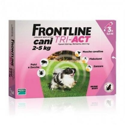 FRONTLINE TRI ACT 3 Пипетка 0,5 мл на канистру 2-5 кг
