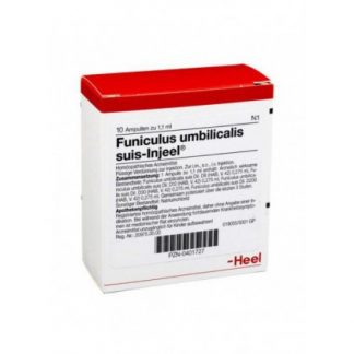 Funiculus Umbilicalis Suis Injeel 10 флаконов на пятке