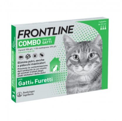 Frontline Combo Spoton Cats and Ferrets 3 пипетки по 0,5 мл