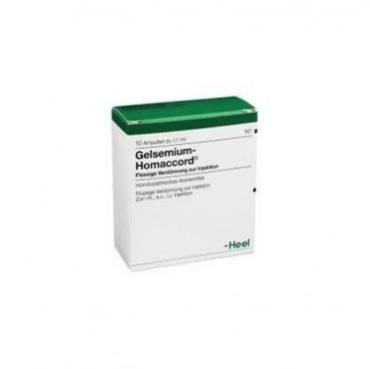 Gelsemium Homaccord 10 Ampoules 1,1 мл каблук