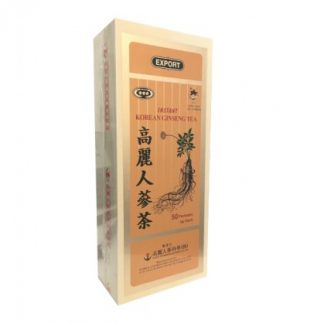 Растворимый чай с женьшенем по корейски 50 пакетиков