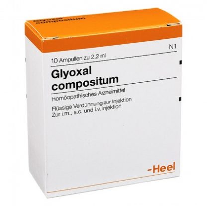 Глиоксаль Compositum 10 флаконов 2,2 мл Heel