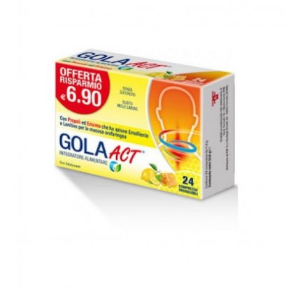 Горло Act Honey Lemon 24 таблетки