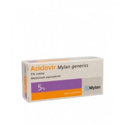 Ацикловир 5% Крем 3г Mylan (Herpes Labialis)