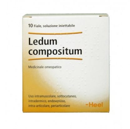 Ledum Compositum 10 флаконов 2,2 мл каблук