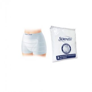 СЕТЧАТЫЕ БРЮКИ ДЛЯ НЕДЕРЖАНИЯ SERENITY PANTY COMFORT XL 3 ШТ.