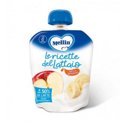 Mellin Pouch Milk Apple Banana 85гр
